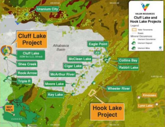 Valor Resources upbeat as samples return up to 6.13% uranium and 61.7% copper in Canada
