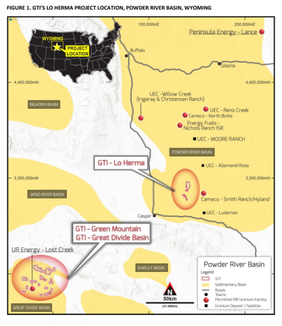 GTI Energy acquires historical drill data worth $15 million, sufficient for inferred resource without drilling; raises capital