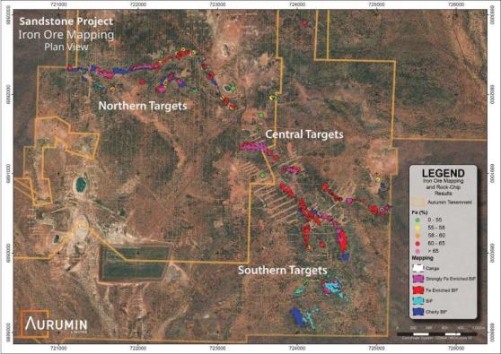 Aurumin makes high-grade iron ore discovery at Central Sandstone Gold Project