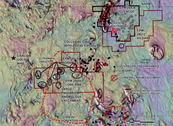 Green Critical Minerals confirms presence of 2-kilometre nickel-copper-PGE trend at Glencoe in Queensland