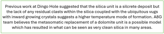 Australasian Metals (ASX: A8G) highlights cash position and recent achievements at Dingo Hole Quartz Project