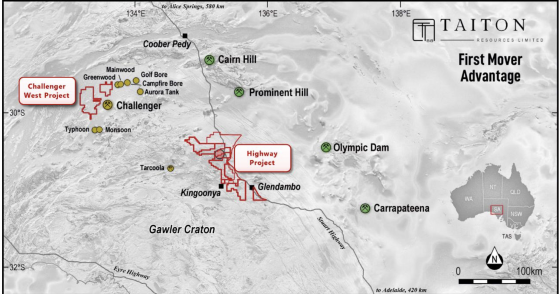 Taiton Resources starts maiden drilling program at Highway Project