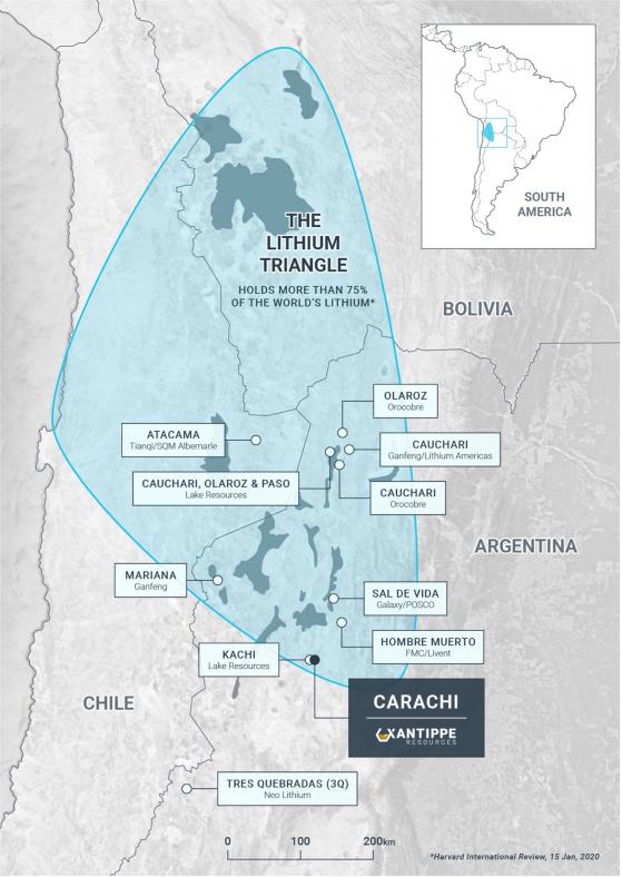 Exploring the heart of the Lithium Triangle: Xantippe Resources