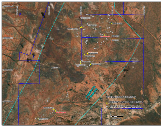 Aldoro Resources identifies more lithium-bearing dykes at Wyemandoo