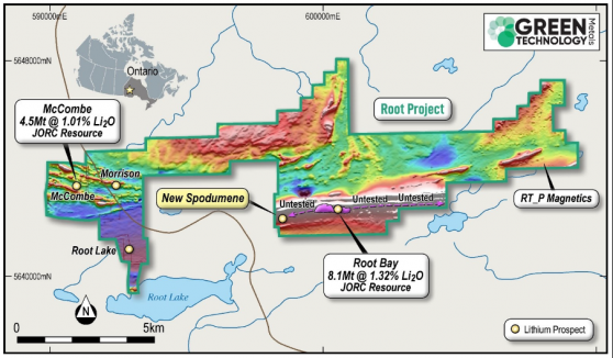 Green Technology Metals builds out Root Bay’s lithium upside with more high-grade hits