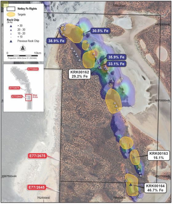 Forrestania Resources confirms iron grades and hematite prospectivity at Koolyanobbing