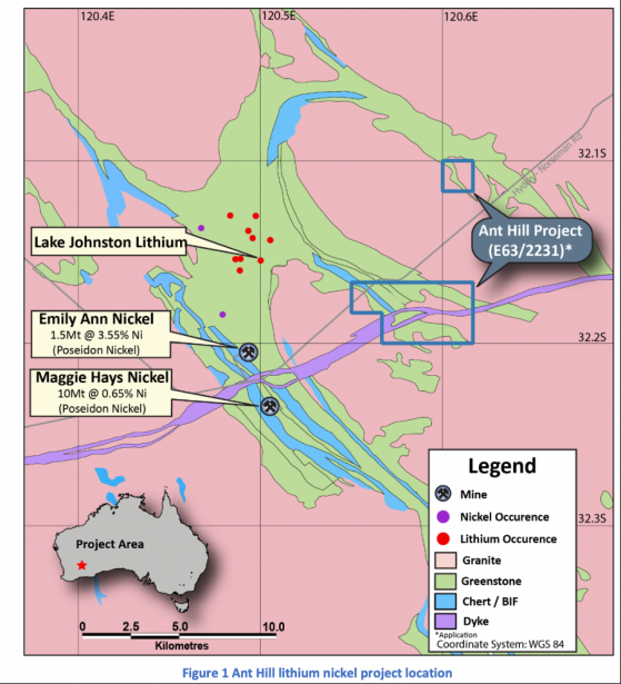 Boadicea Resources boosts lithium profile with new Ant Hill licence  ... and nickel hopes to boot