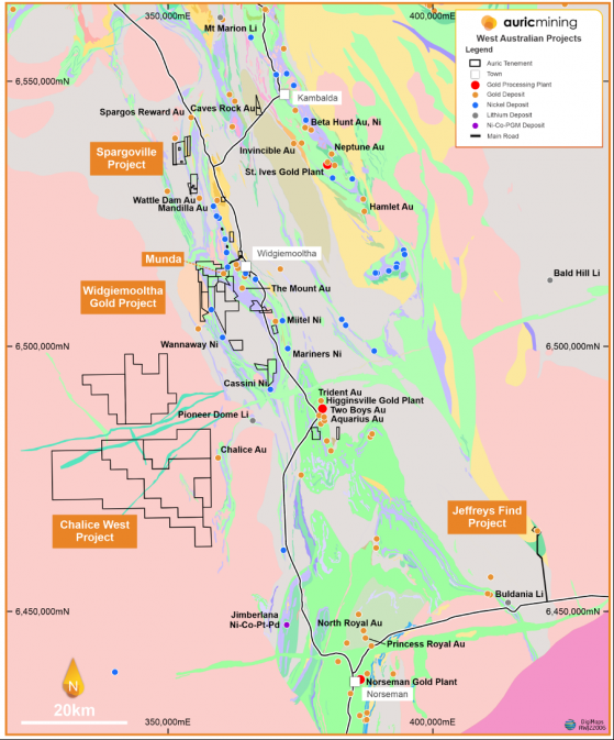 Auric Mining turns the soil on gold, rare earths and cobalt at Miitel South and Chalice West