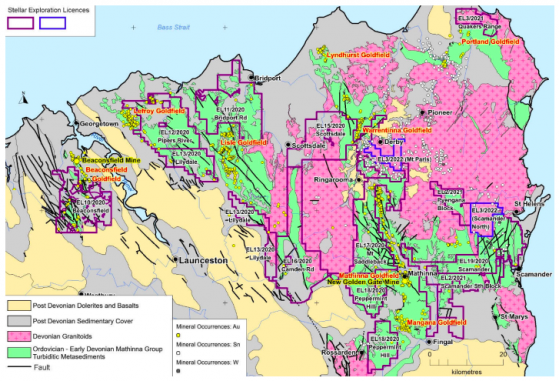 Stellar Resources boosts prospective lithium and tin ground with new Tasmanian tenement