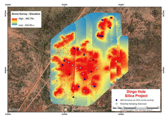 Drone survey unveils potential at Australasian Metals' (ASX: A8G) Dingo Hole quartz project