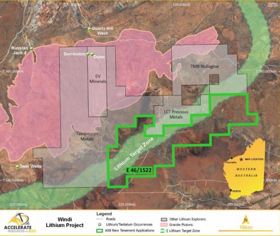 Accelerate Resources expands lithium prospective tenure with new acquisition representing “substantial” target