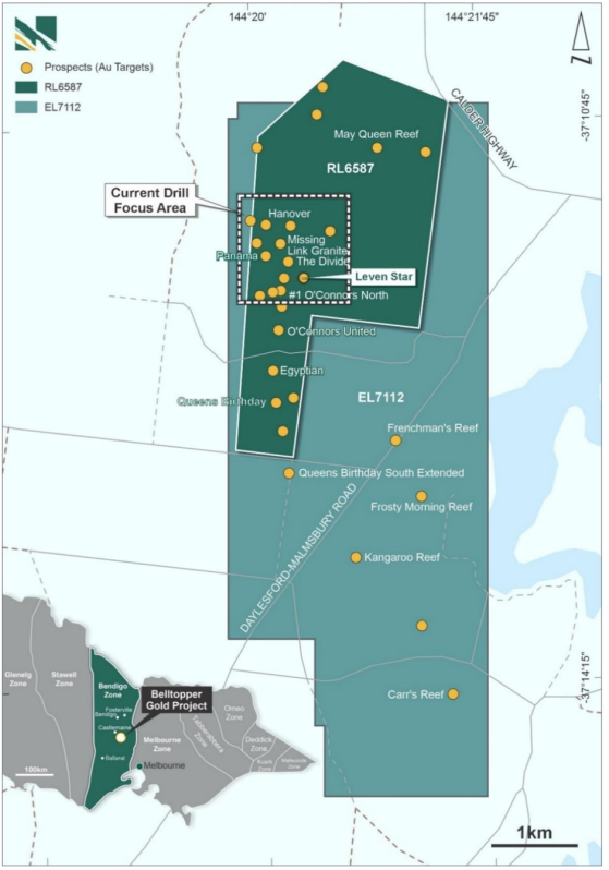 Novo Resources diamond drilling at Belltopper delivers strong assays and identifies new gold reefs