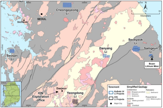 Iondrive progresses South Korean lithium exploration with partner KoBold