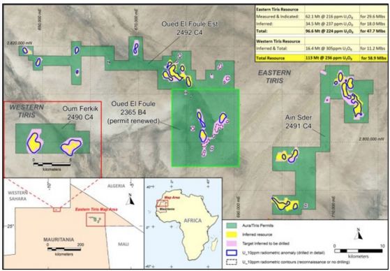 Aura Energy kicks off extensive Tiris drilling program targeting 100-million-pound uranium resource