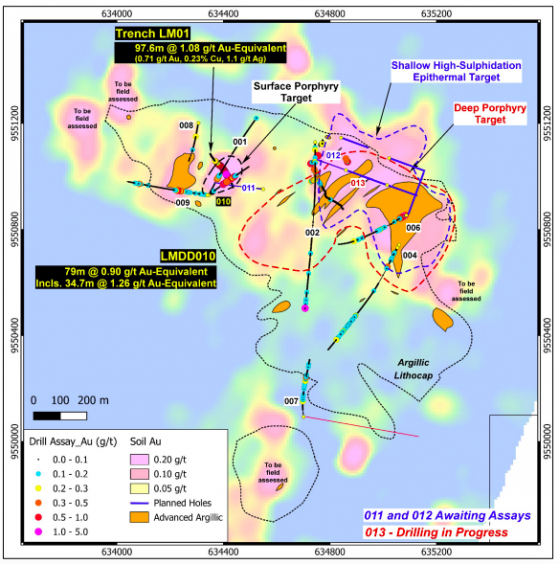 Sunstone Metals buoyed by Limon gold-copper porphyry discovery at Bramaderos in Ecuador