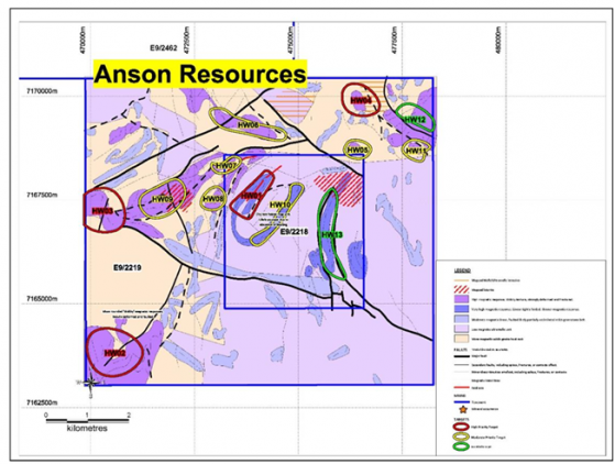 Anson Resources zeroes in on 13 new nickel-copper-PGE exploration targets at Hooley Well