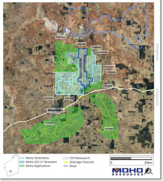 Moho Resources' soil and stream sediment data confirms lithium prospectivity at Burracoppin