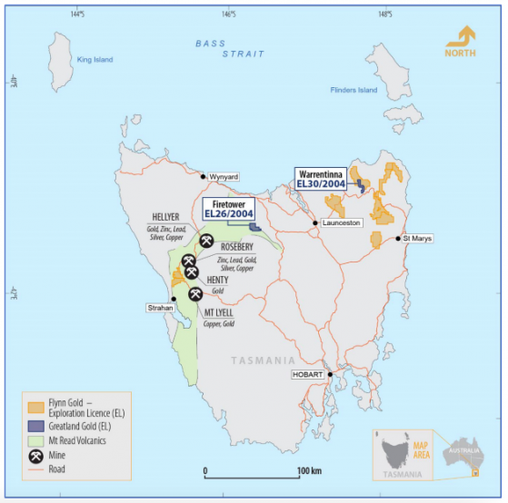 Flynn Gold moves to add drill-ready gold and battery metals projects to Tasmanian portfolio