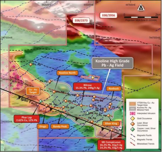 Surefire Resources returns high-grade lead and silver in rock chips at Kooline's Mt Conspicuous