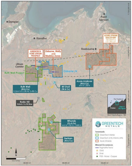 GreenTech Metals set to start drilling at West Pilbara lithium projects