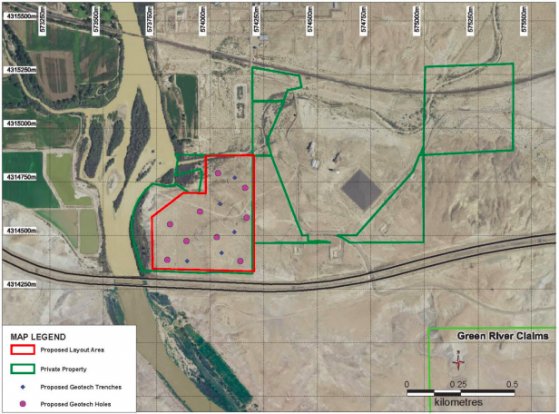 Anson Resources kicks off geotechnical study for Green River lithium processing plant