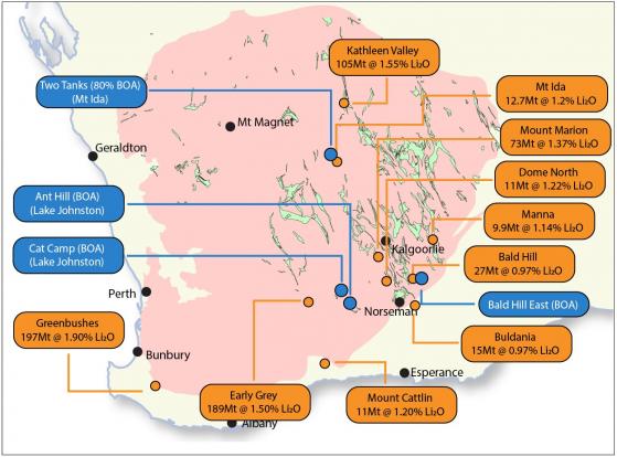 Boadicea Resources ramps up lithium exploration program across three projects in WA