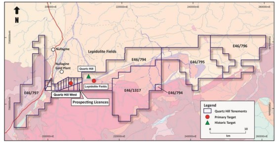Novo Resources joint venture with Liatam detects more surface lithium at Quartz Hill