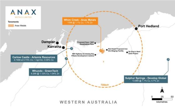 Artemis Resources forms alliance with Anax Metals for West Pilbara copper and gold exploration