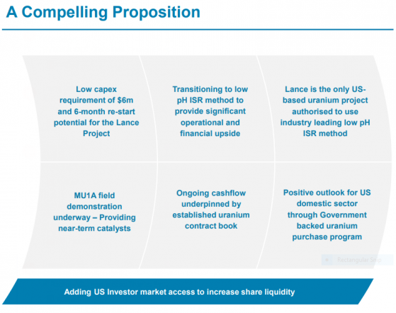 Peninsula Energy uniquely placed as uranium junior with long term sales extending until 2030