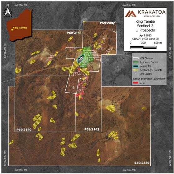 Krakatoa Resources shares rise after identifying LCT pegmatite targets at King Tamba