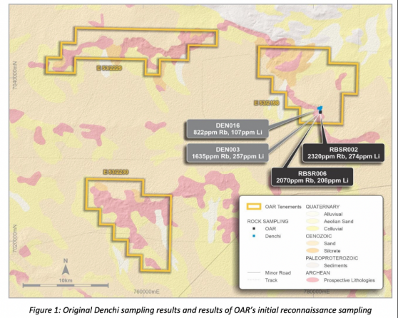 Oar Resources picks up two more tenements at Northern Goldfields lithium play