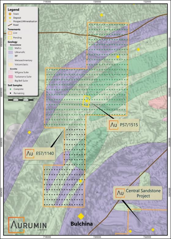 Aurumin begins mapping and ultrafine soil sampling across Greater Sandstone Project