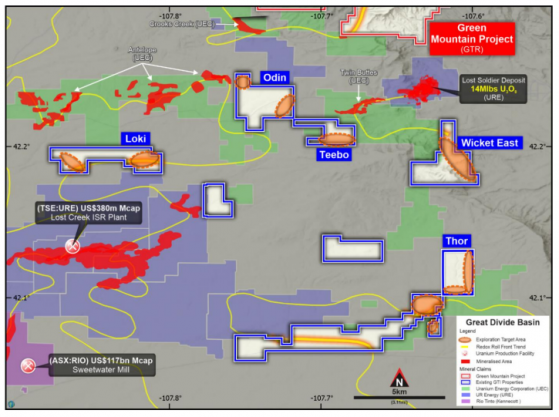 GTI Energy mobilises rigs to ISR uranium project in Wyoming for 100,000-foot drill program