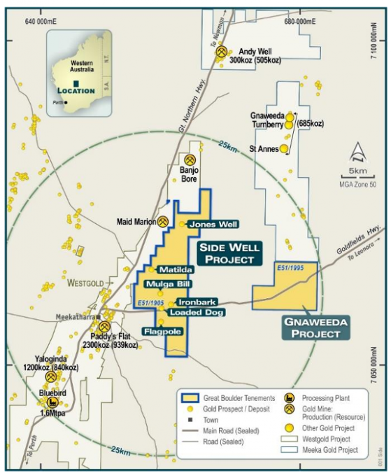 Great Boulder Resources hits up to 1-metre at 175.5 g/t gold within 9 metres at 27.29 g/t at Mulga Bill