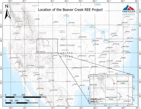 American Rare Earths stakes new high-grade REE deposit in Wyoming, US