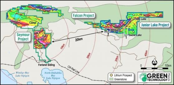 Green Technology Metals acquires Junior Lake Lithium project to expand regional presence