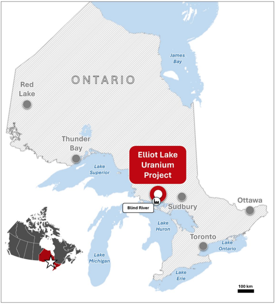 NickelX expands Elliot Lake Uranium Project as exploration begins