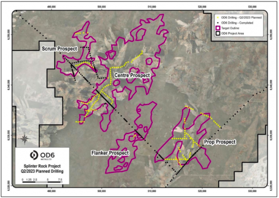 OD6 Metals back drilling at Splinter Rock in search of “best of the best” rare earths