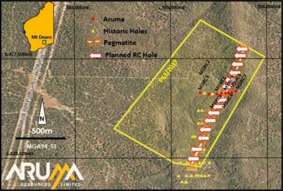 Aruma Resources begins next phase of drilling at Mt Deans Lithium-Rubidium Project