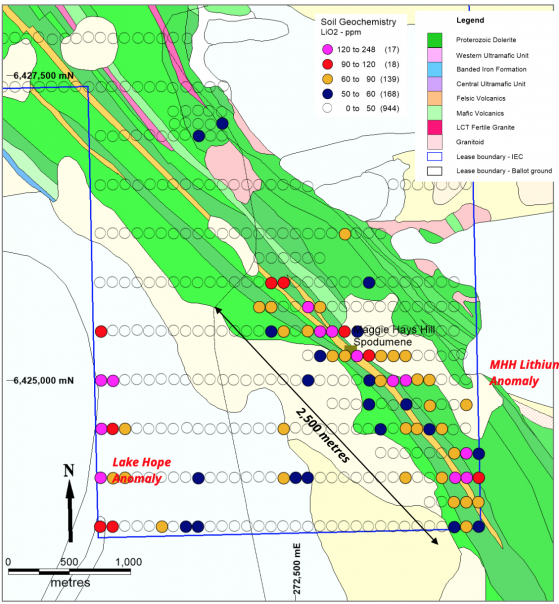 Intra Energy Corp identifies compelling new lithium anomalies at Maggie Hays Hill