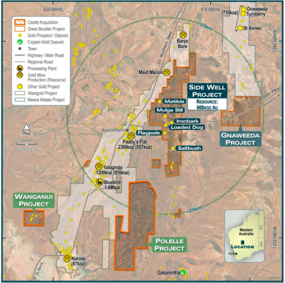 Great Boulder Resources doubles Meekatharra gold footprint with new projects