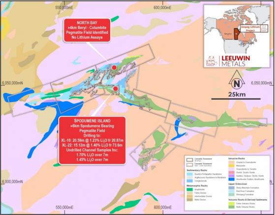 Leeuwin Metals stakes claim to another 1,700 square kilometres of lithium-prospective tenure in Canada