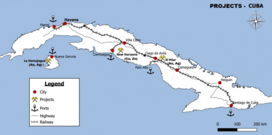 Antilles Gold engages consultant Geos Mining to scrutinise New Horizons mineral belt in Cuba