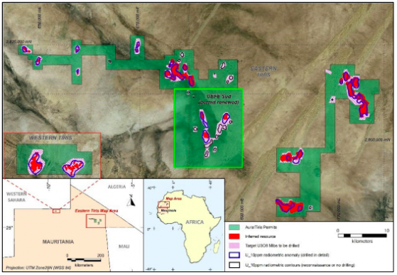 Aura Energy locates new uranium targets to expand Tiris Project resource; drilling imminent