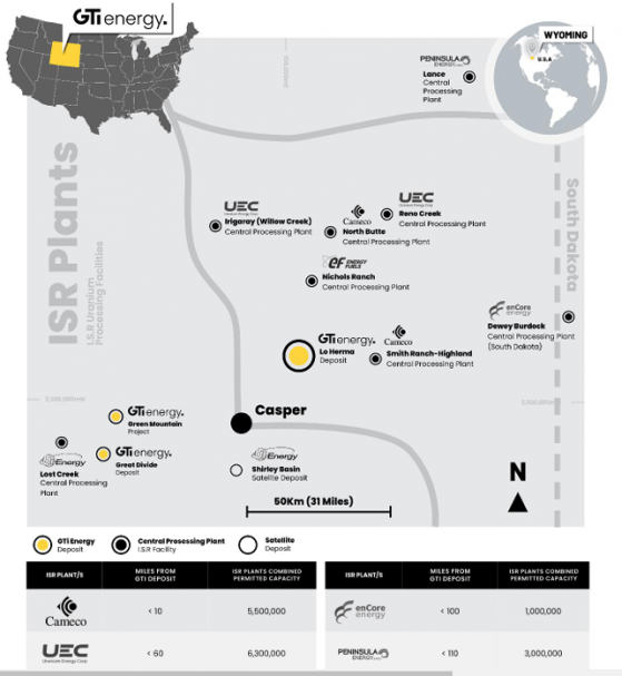 GTI Energy poised to kick off drilling at Lo Herma ISR Uranium Project in Wyoming