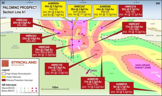 Strickland Metals combines Palomino and Clydesdale into large-scale gold target