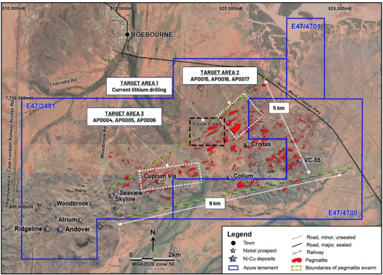 Azure Minerals intersects more broad lithium hits at Andover