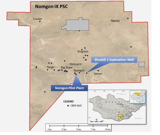 Elixir Energy spuds Bluebill-1S CBM exploration well