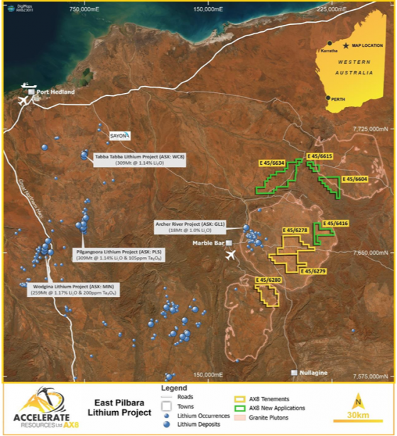 Accelerate Resources kicks off exploration quest for lithium at expanded East Pilbara Project