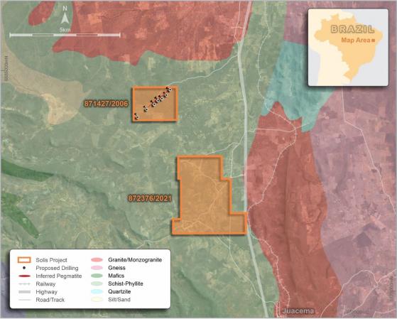 Solis Minerals seals deal to acquire high-grade hard rock lithium project in Brazil